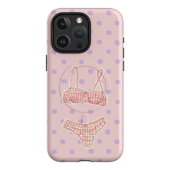 Vintage Gingham Printed Phone Cases iPhone 15 Pro Max / Armoured MagSafe by Kayla Carr - The Dairy