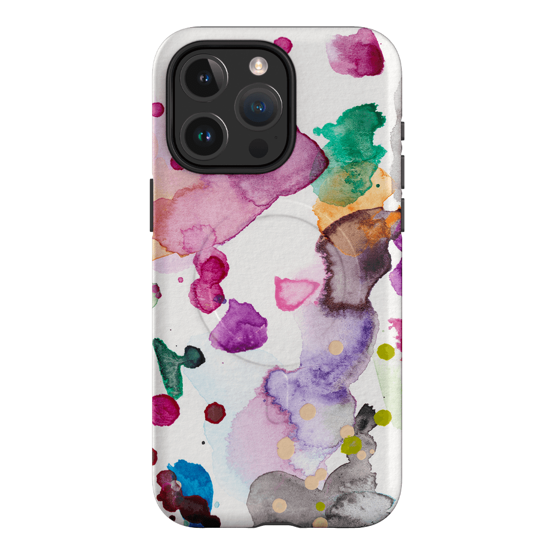 Watercolour Palette Printed Phone Cases iPhone 15 Pro Max / Armoured MagSafe by The Dairy - The Dairy