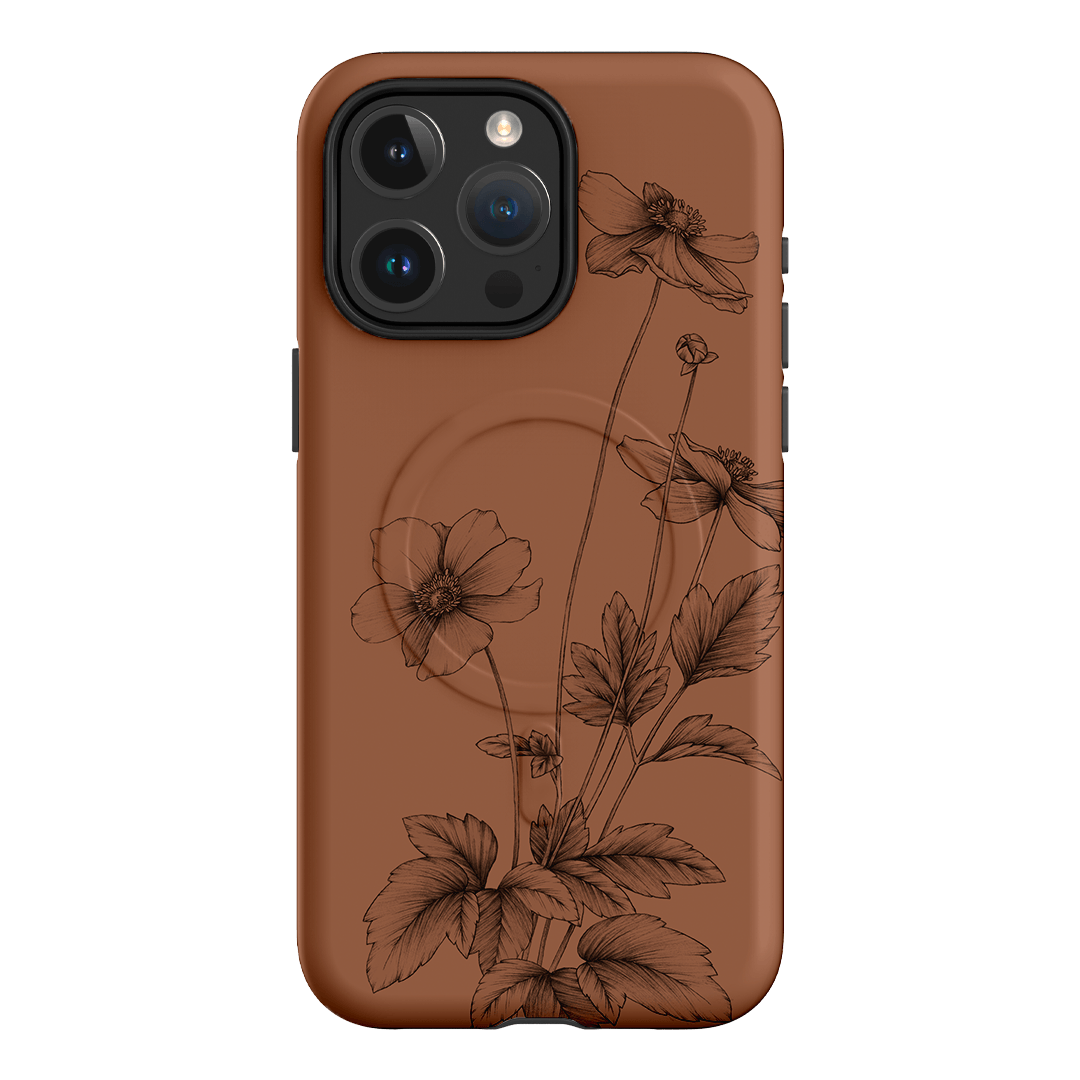 Windflowers Study Printed Phone Cases iPhone 15 Pro Max / Armoured MagSafe by Typoflora - The Dairy