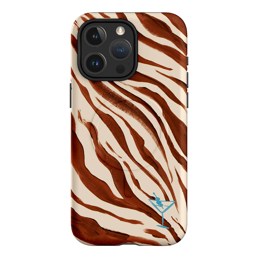 Zebra Tini Printed Phone Cases iPhone 15 Pro Max / Armoured MagSafe by Charlie Taylor - The Dairy