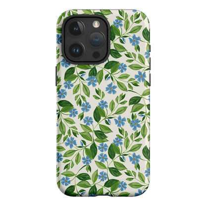 Blue Vines Printed Phone Cases iPhone 15 Pro Max / Armoured by Ellie Mae - The Dairy