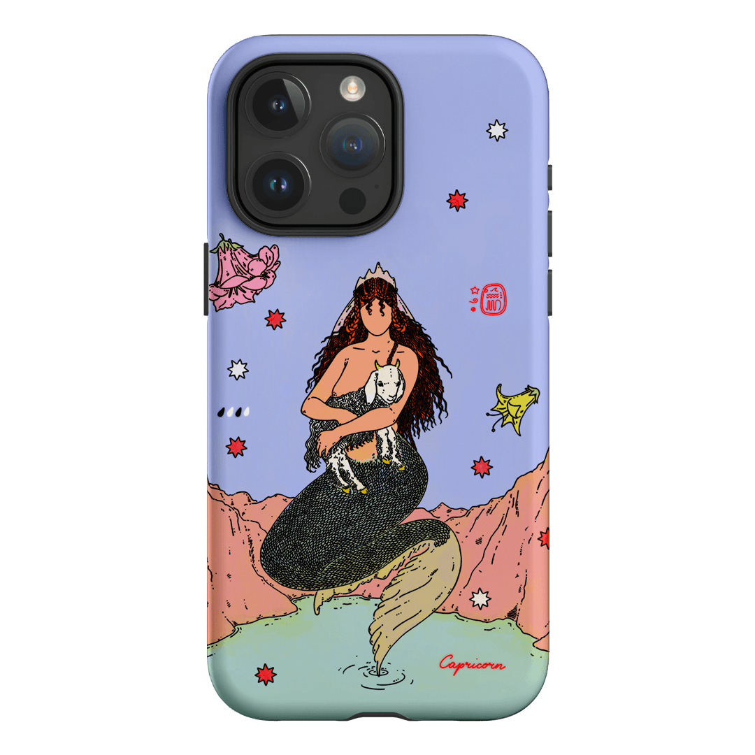Capricorn Season Printed Phone Cases iPhone 15 Pro Max / Armoured by Easty Beasty - The Dairy