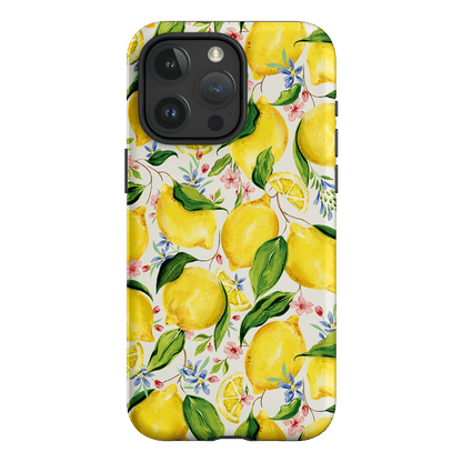 Citrus Lemon Printed Phone Cases iPhone 15 Pro Max / Armoured by Ellie Mae - The Dairy