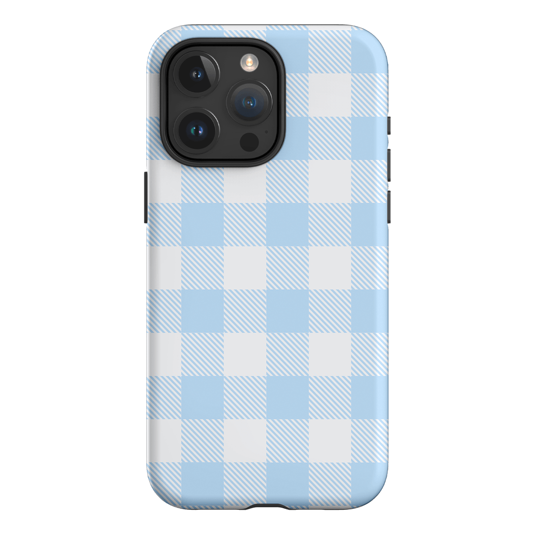 Cloud Plaid Printed Phone Cases iPhone 15 Pro Max / Armoured by The Dairy - The Dairy