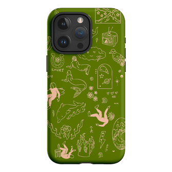 Easty Flash Green Printed Phone Cases iPhone 15 Pro Max / Armoured by Easty Beasty - The Dairy