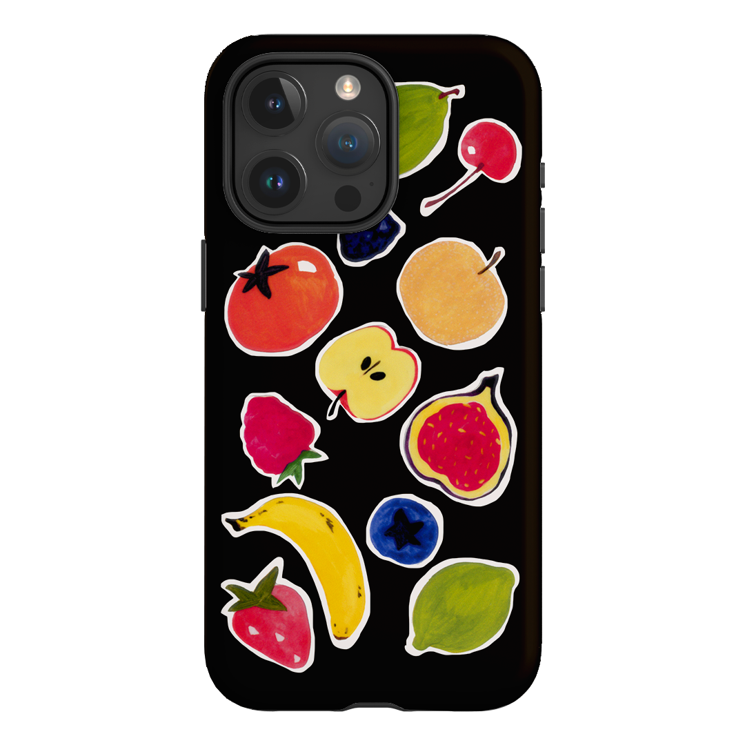 Fruit Stickers Printed Phone Cases iPhone 15 Pro Max / Armoured by Studio Bon - The Dairy