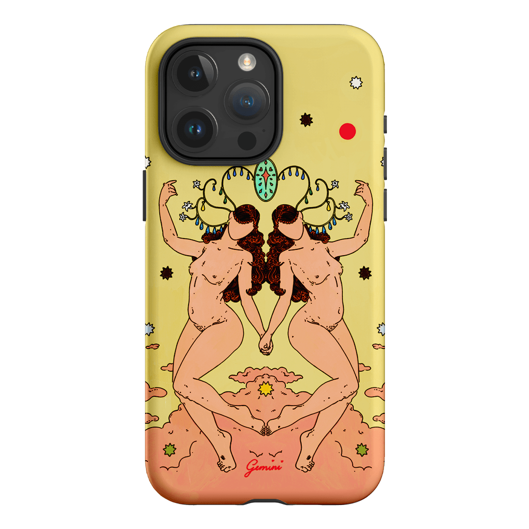 Gemini Season Printed Phone Cases iPhone 15 Pro Max / Armoured by Easty Beasty - The Dairy