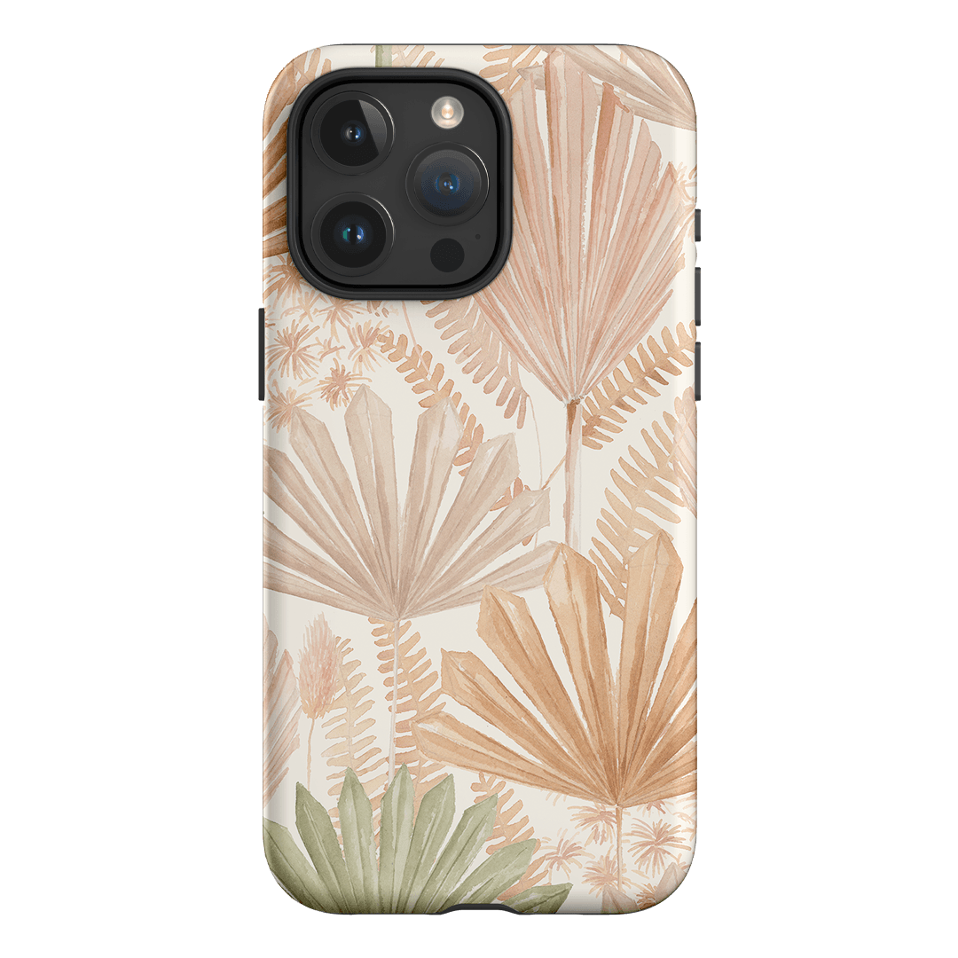 Golden Palm Printed Phone Cases iPhone 15 Pro Max / Armoured by Cass Deller - The Dairy