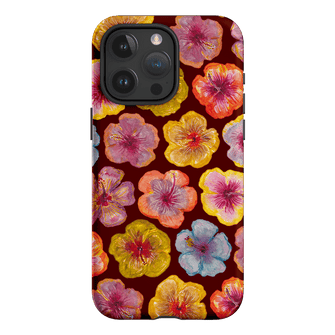 Hibiscus Holiday Rouge Printed Phone Cases iPhone 15 Pro Max / Armoured by BG. Studio - The Dairy