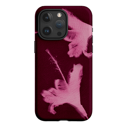 Hibiscus Glow Printed Phone Cases iPhone 15 Pro Max / Armoured by Sally Hungerford - The Dairy