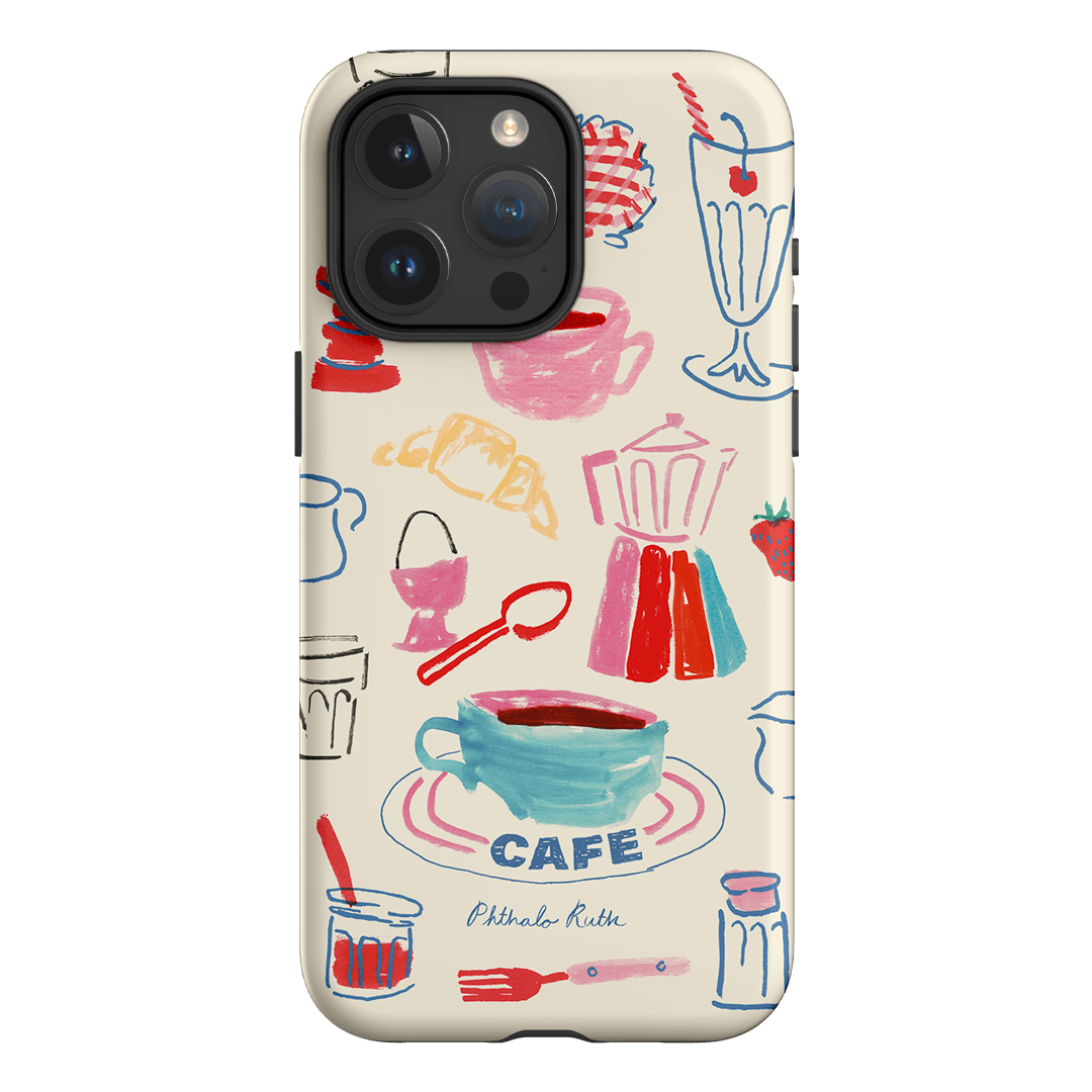 Home Cafe Printed Phone Cases iPhone 15 Pro Max / Armoured by Phthalo Ruth - The Dairy