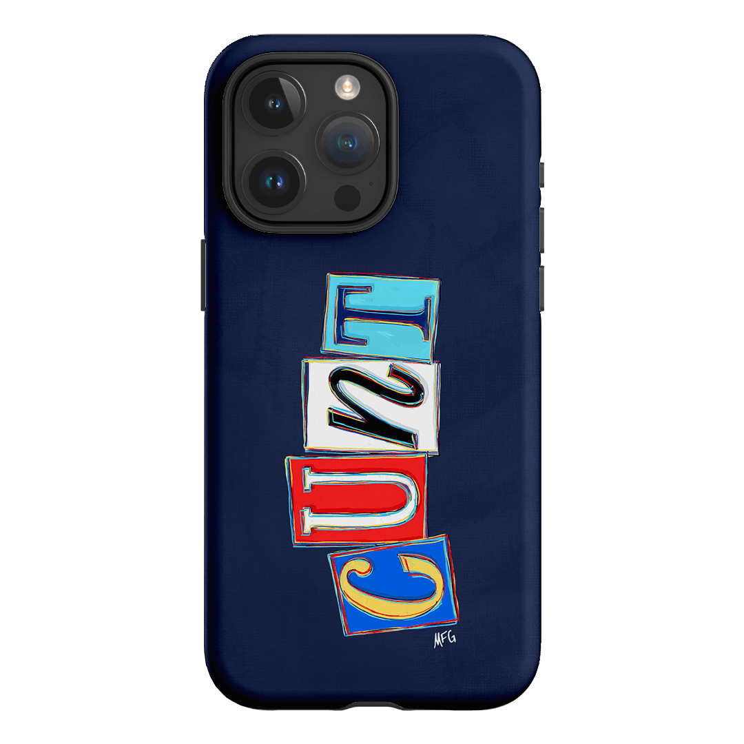 Lil Cnts Blue Printed Phone Cases iPhone 15 Pro Max / Armoured by Margarbs Art - The Dairy