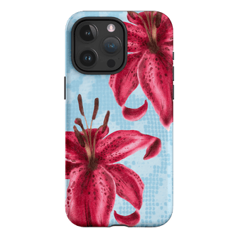 Lillies Printed Phone Cases iPhone 15 Pro Max / Armoured by Sally Hungerford - The Dairy