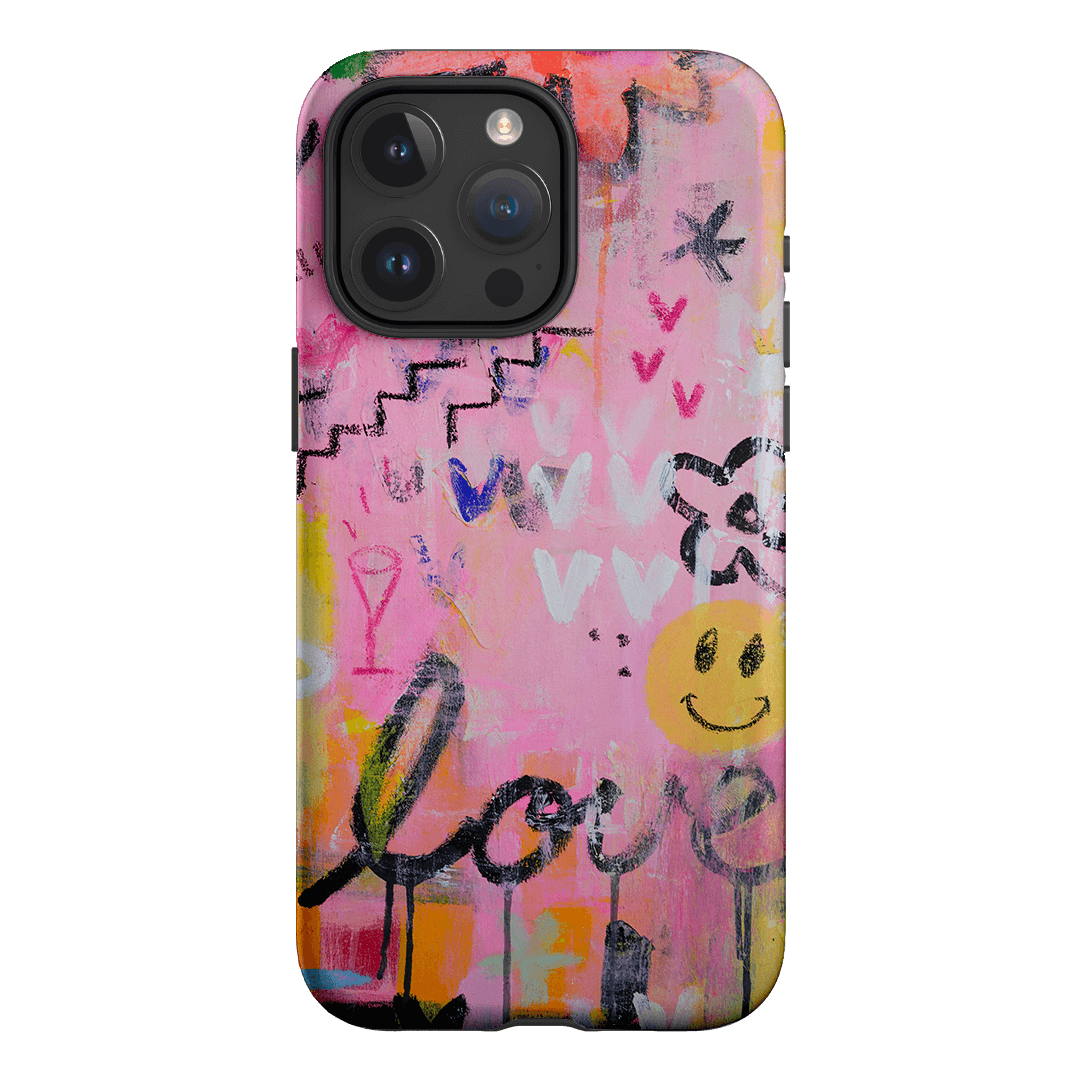 Love Smiles Printed Phone Cases iPhone 15 Pro Max / Armoured by Jackie Green - The Dairy