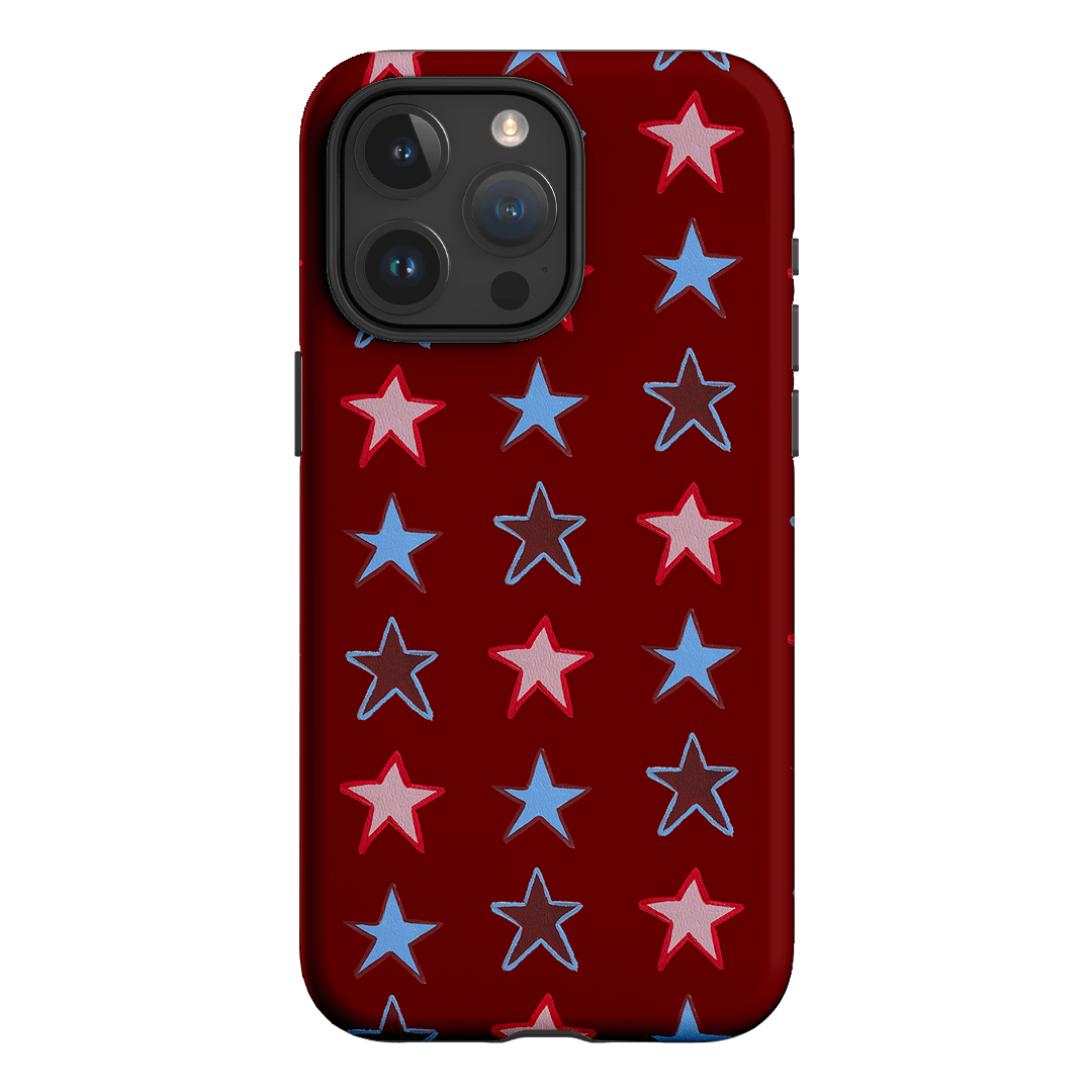 Lucky Stars Rouge Printed Phone Cases iPhone 15 Pro Max / Armoured by BG. Studio - The Dairy