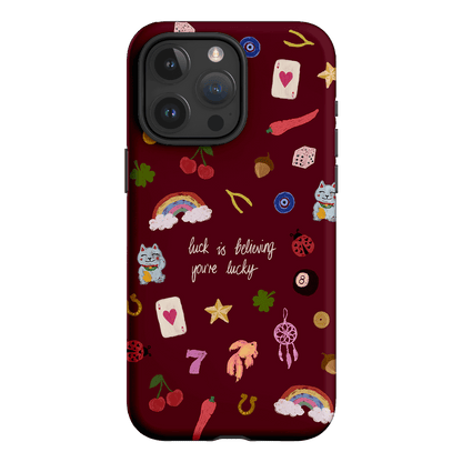 Lucky Printed Phone Cases iPhone 15 Pro Max / Armoured by Amy Gibbs - The Dairy