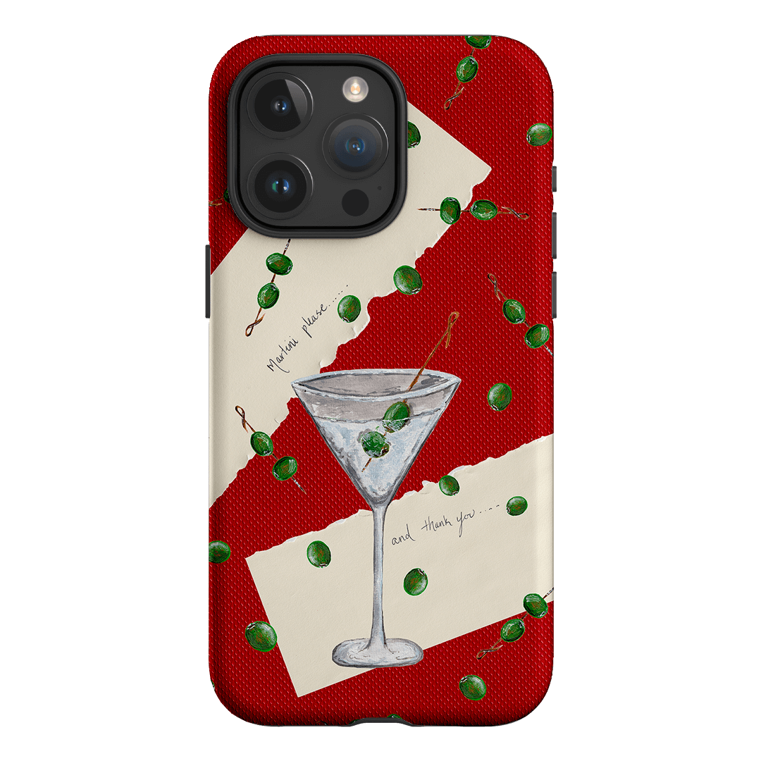 Martini Please Printed Phone Cases iPhone 15 Pro Max / Armoured by BG. Studio - The Dairy