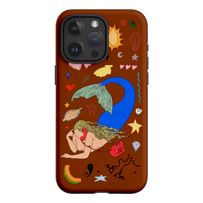 Mermaid Salad Chocolate Printed Phone Cases iPhone 15 Pro Max / Armoured by Easty Beasty - The Dairy