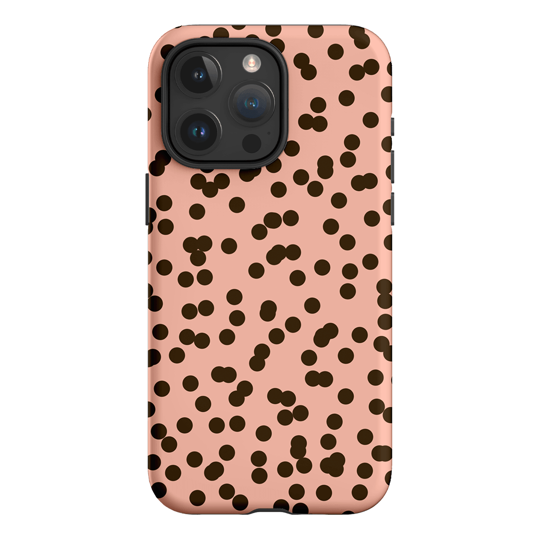 Mini Confetti Pink Chocolate Printed Phone Cases iPhone 15 Pro Max / Armoured by Veronica Tucker - The Dairy