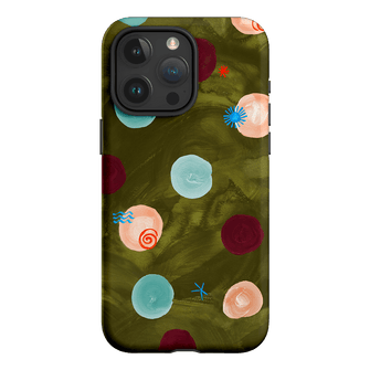 Olive Spot Printed Phone Cases iPhone 15 Pro Max / Armoured by Charlie Taylor - The Dairy