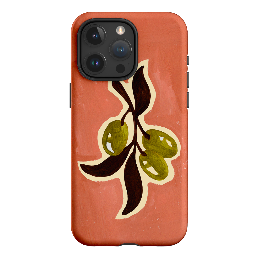 Olives Printed Phone Cases iPhone 15 Pro Max / Armoured by Studio Bon - The Dairy