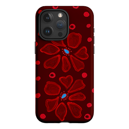 Painted Petal Rouge Printed Phone Cases iPhone 15 Pro Max / Armoured by BG. Studio - The Dairy
