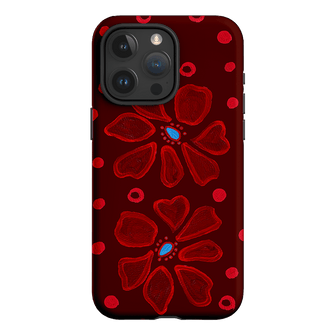 Painted Petal Rouge Printed Phone Cases iPhone 15 Pro Max / Armoured by BG. Studio - The Dairy