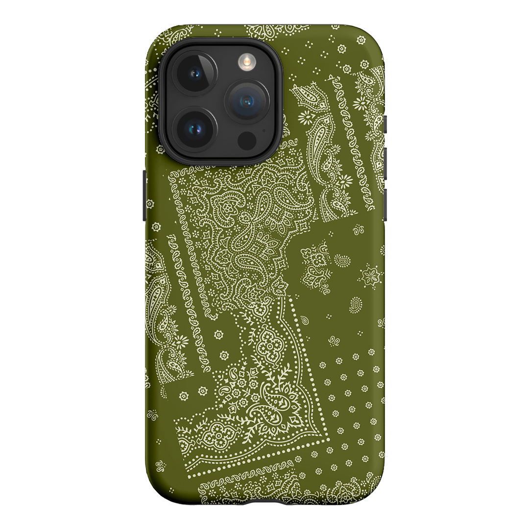 Paisley Fern Printed Phone Cases iPhone 15 Pro Max / Armoured by The Dairy - The Dairy