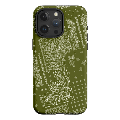 Paisley Fern Printed Phone Cases iPhone 15 Pro Max / Armoured by The Dairy - The Dairy