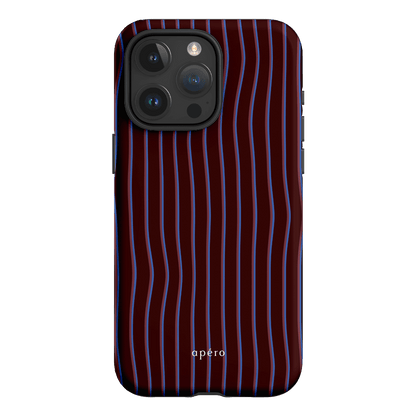 Panama Burgundy Printed Phone Cases iPhone 15 Pro Max / Armoured by Apero - The Dairy