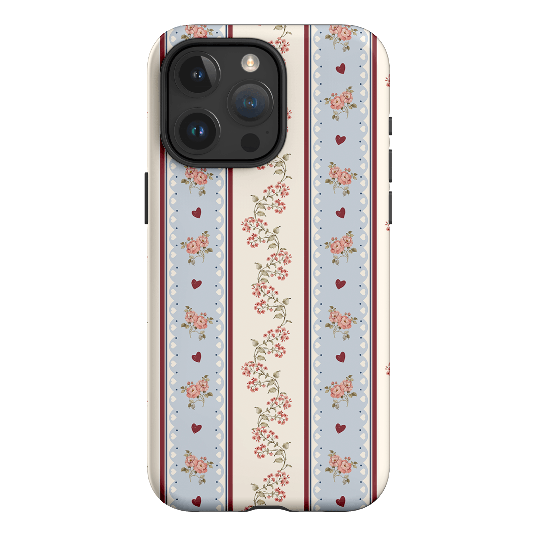 Pastel Stripe Printed Phone Cases iPhone 15 Pro Max / Armoured by Kasiags Art - The Dairy