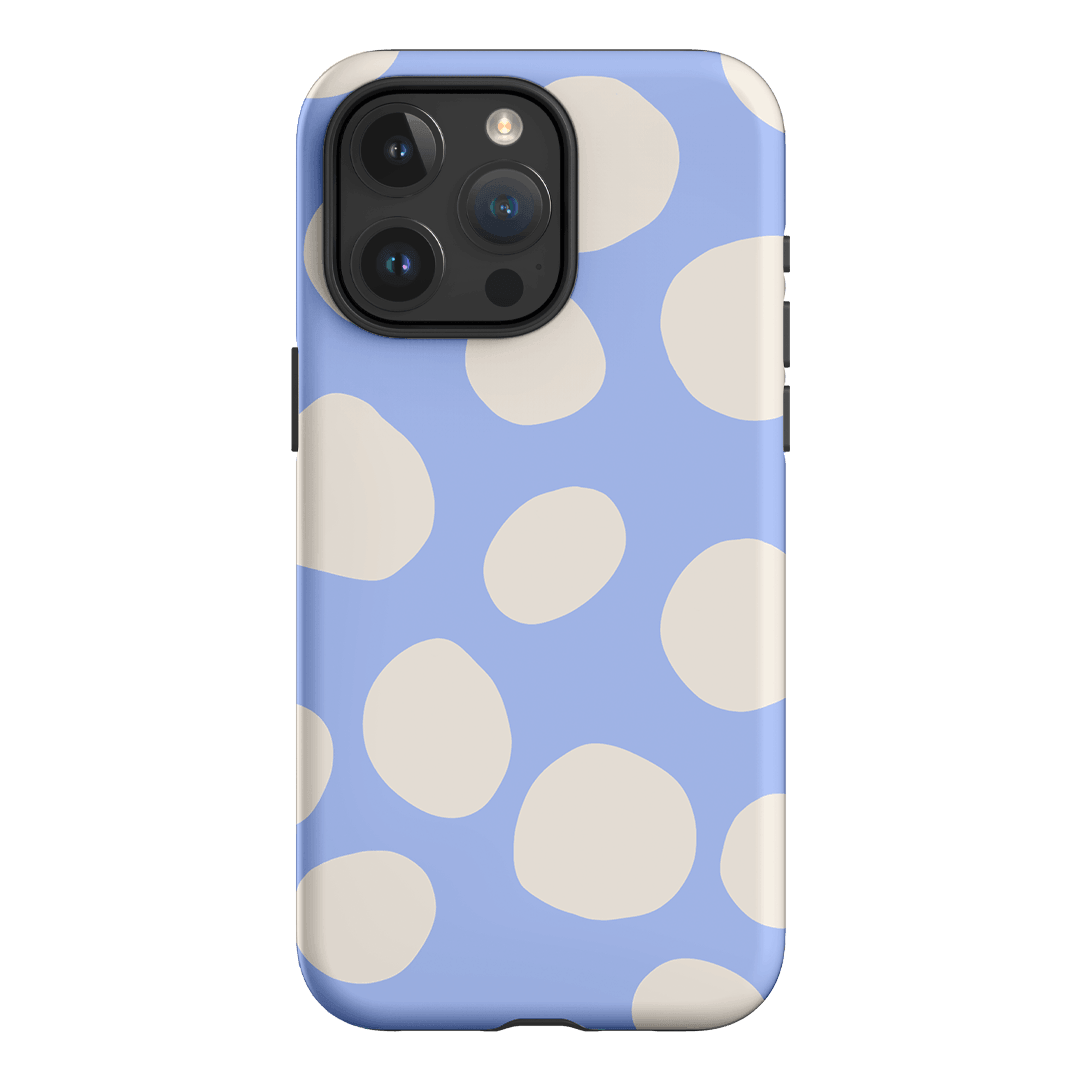 Pebbles Periwinkle Salt Printed Phone Cases iPhone 15 Pro Max / Armoured by Veronica Tucker - The Dairy