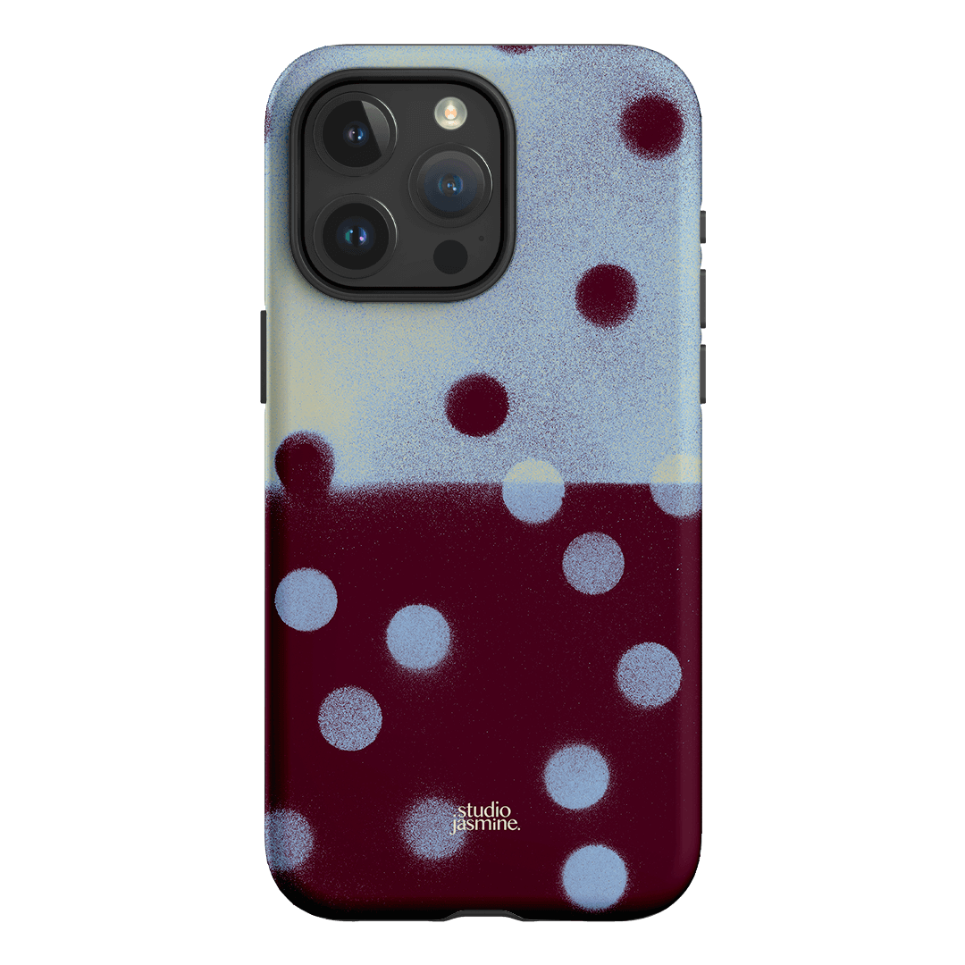 Plum Polka Dot