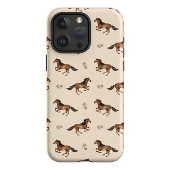Running Horse Printed Phone Cases iPhone 15 Pro Max / Armoured by Kasiags Art - The Dairy