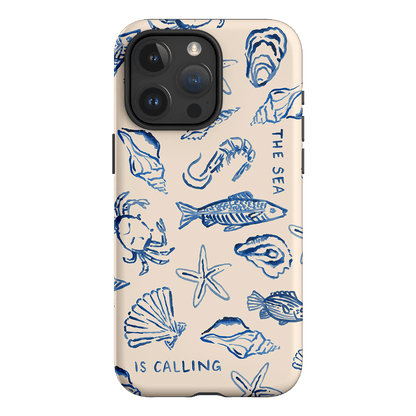 Sea Call Printed Phone Cases iPhone 15 Pro Max / Armoured by Cass Deller - The Dairy