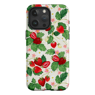 Strawberry Patch Printed Phone Cases iPhone 15 Pro Max / Armoured by Ellie Mae - The Dairy