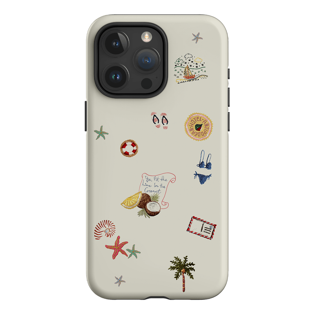 Vacay All Day Cream Printed Phone Cases by Antipodean - The Dairy