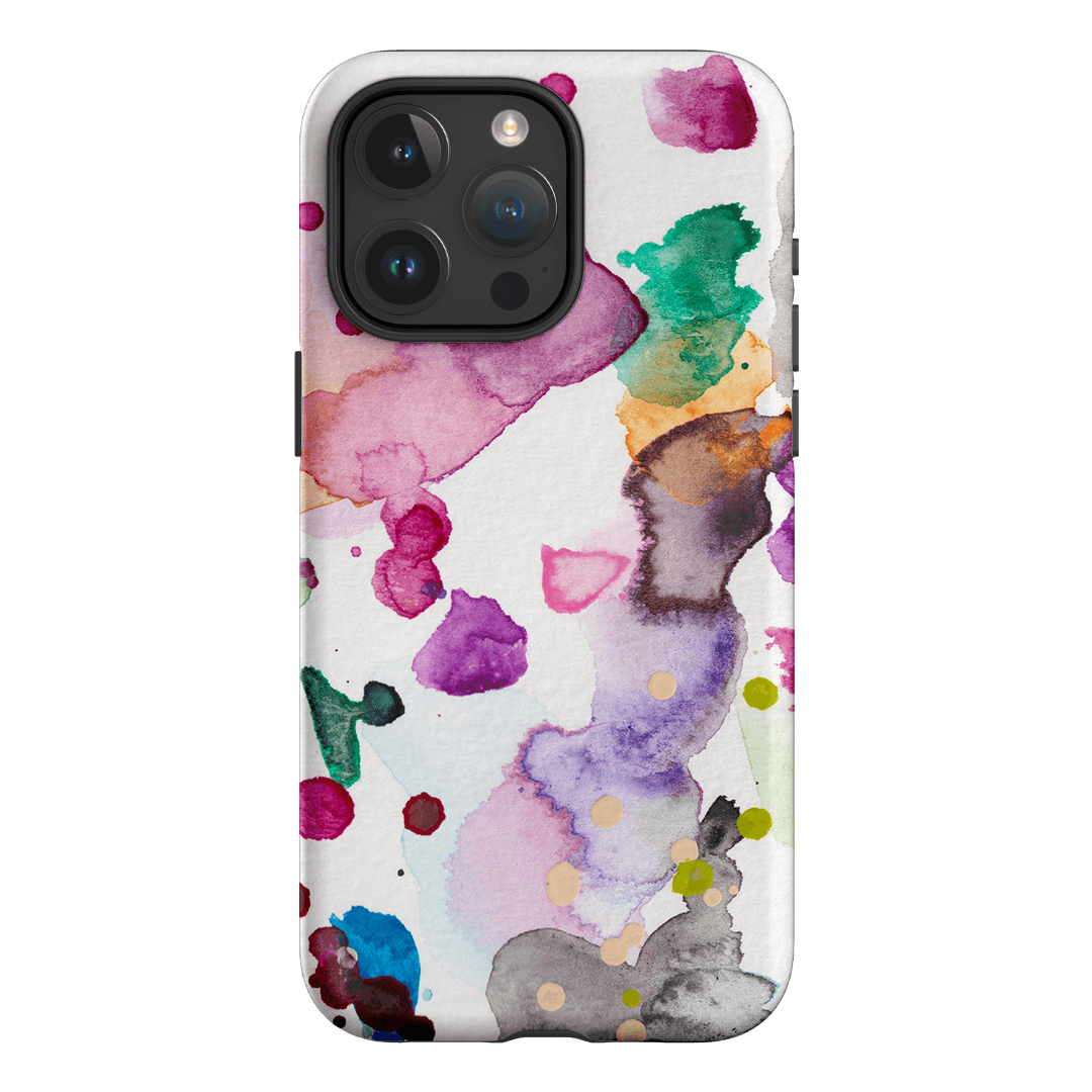 Watercolour Palette Printed Phone Cases iPhone 15 Pro Max / Armoured by The Dairy - The Dairy