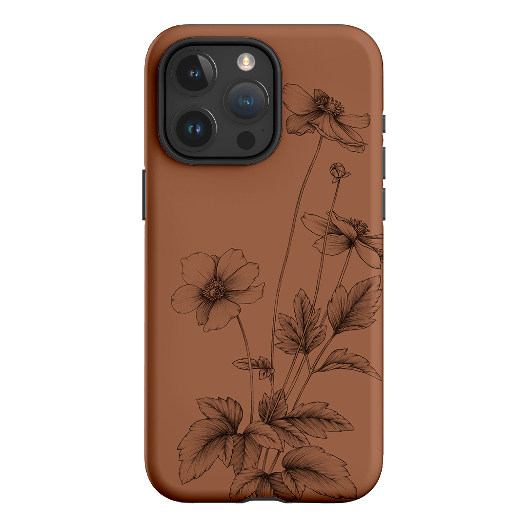 Windflowers Study Printed Phone Cases iPhone 15 Pro Max / Armoured by Typoflora - The Dairy