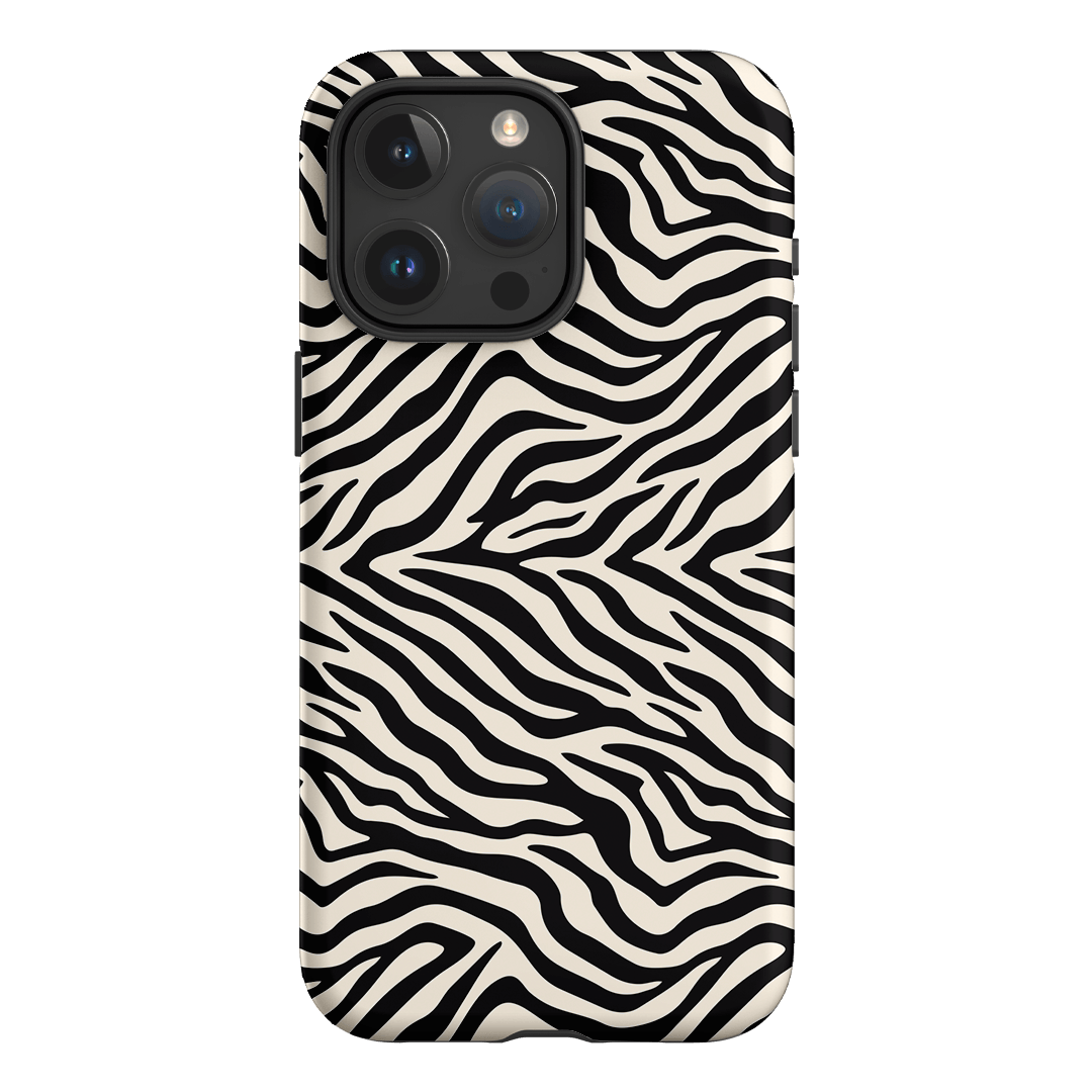 Zebra Ink Printed Phone Cases iPhone 15 Pro Max / Armoured by The Dairy - The Dairy