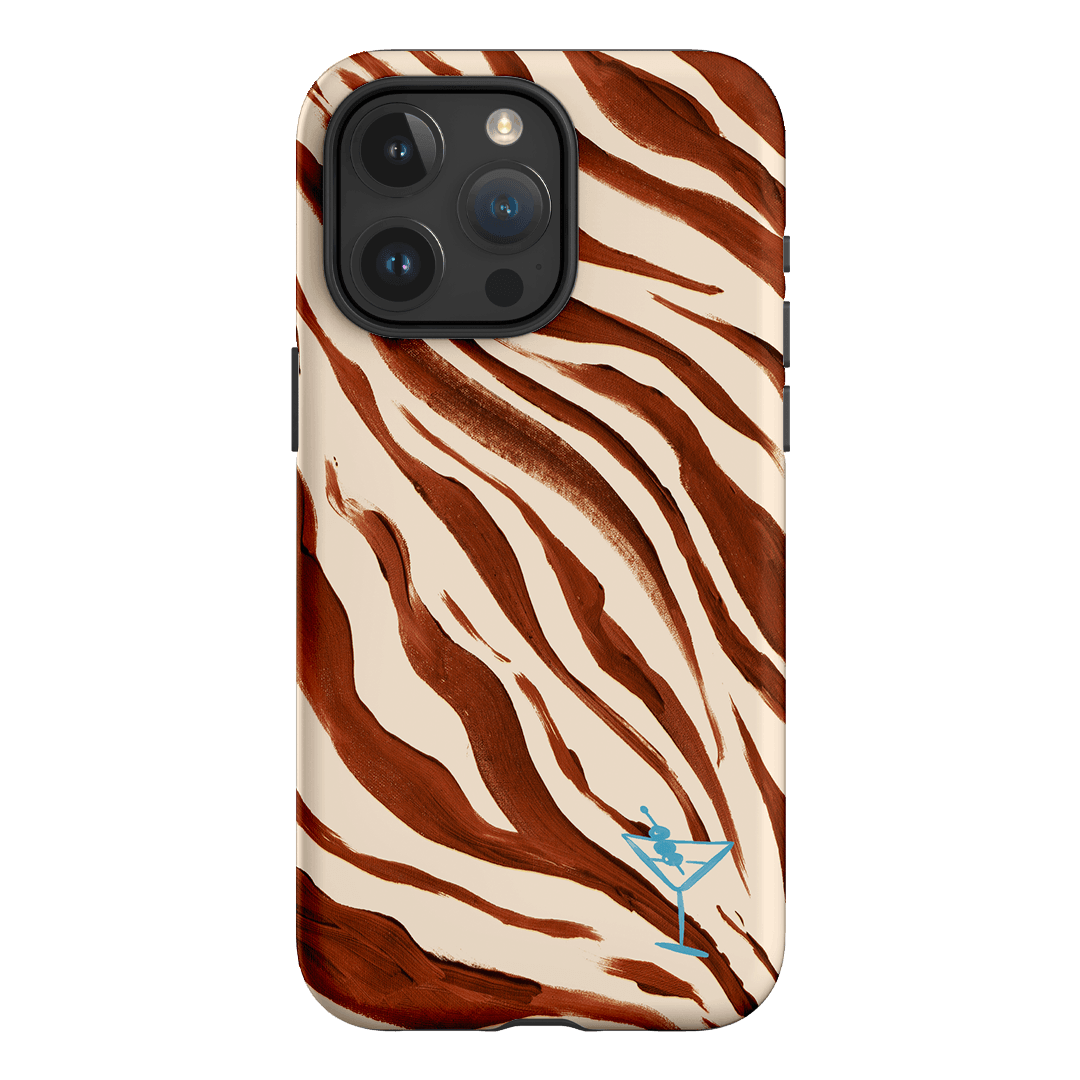 Zebra Tini Printed Phone Cases iPhone 15 Pro Max / Armoured by Charlie Taylor - The Dairy