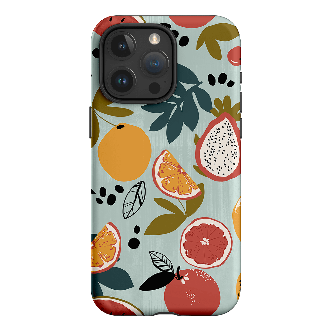 Fruit Market Printed Phone Cases iPhone 15 Pro Max / Armoured by Charlie Taylor - The Dairy