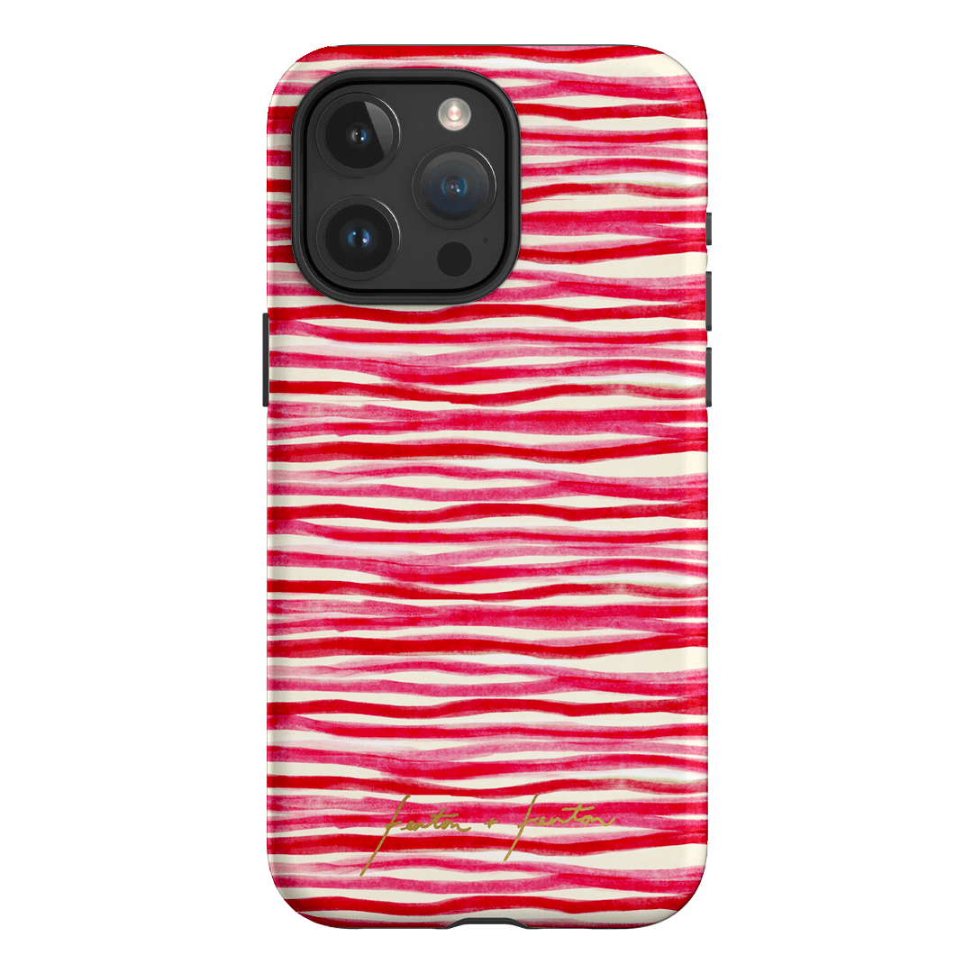 Squiggle Printed Phone Cases iPhone 15 Pro Max / Armoured by Fenton & Fenton - The Dairy