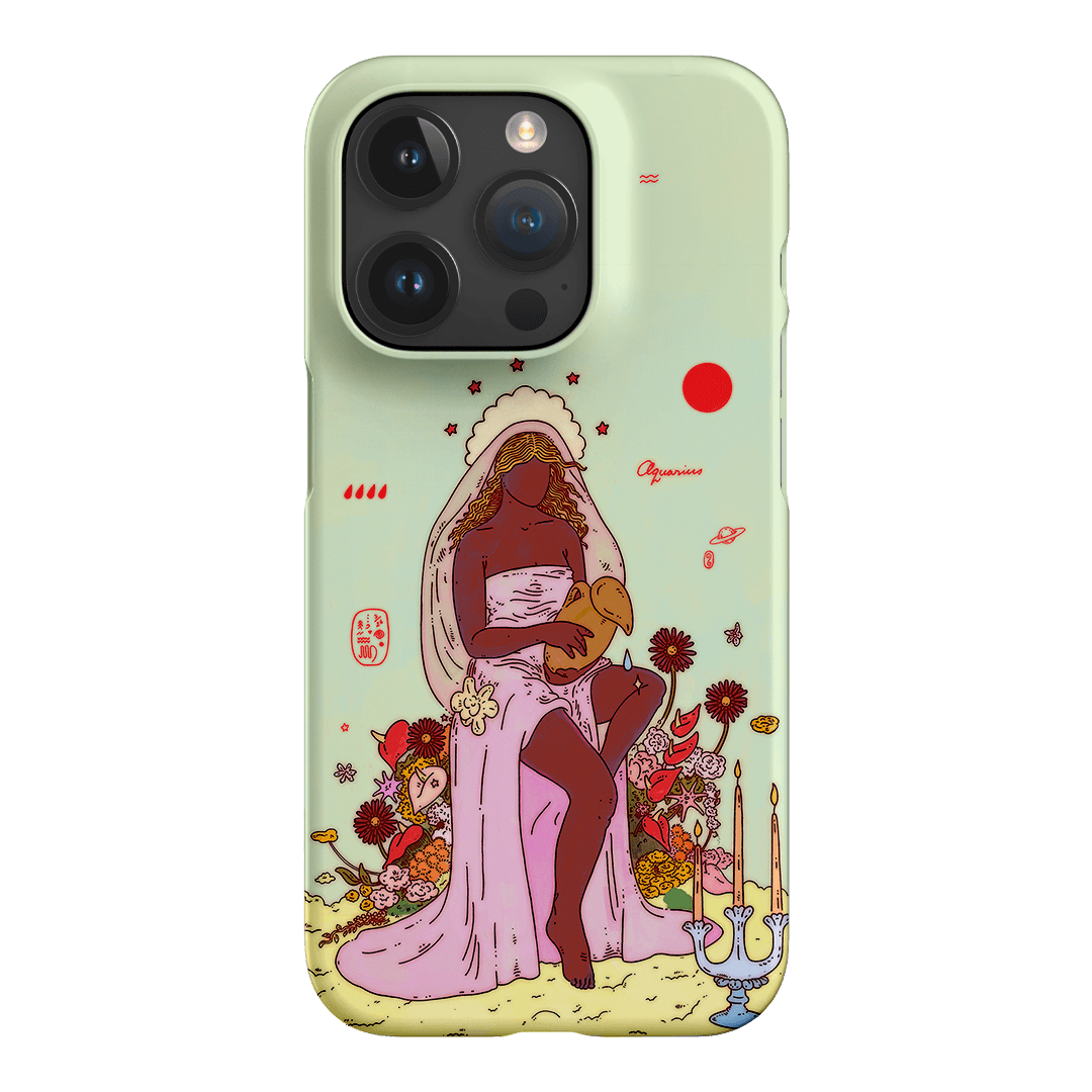 Aquarius Season Printed Phone Cases iPhone 15 Pro / Snap by Easty Beasty - The Dairy