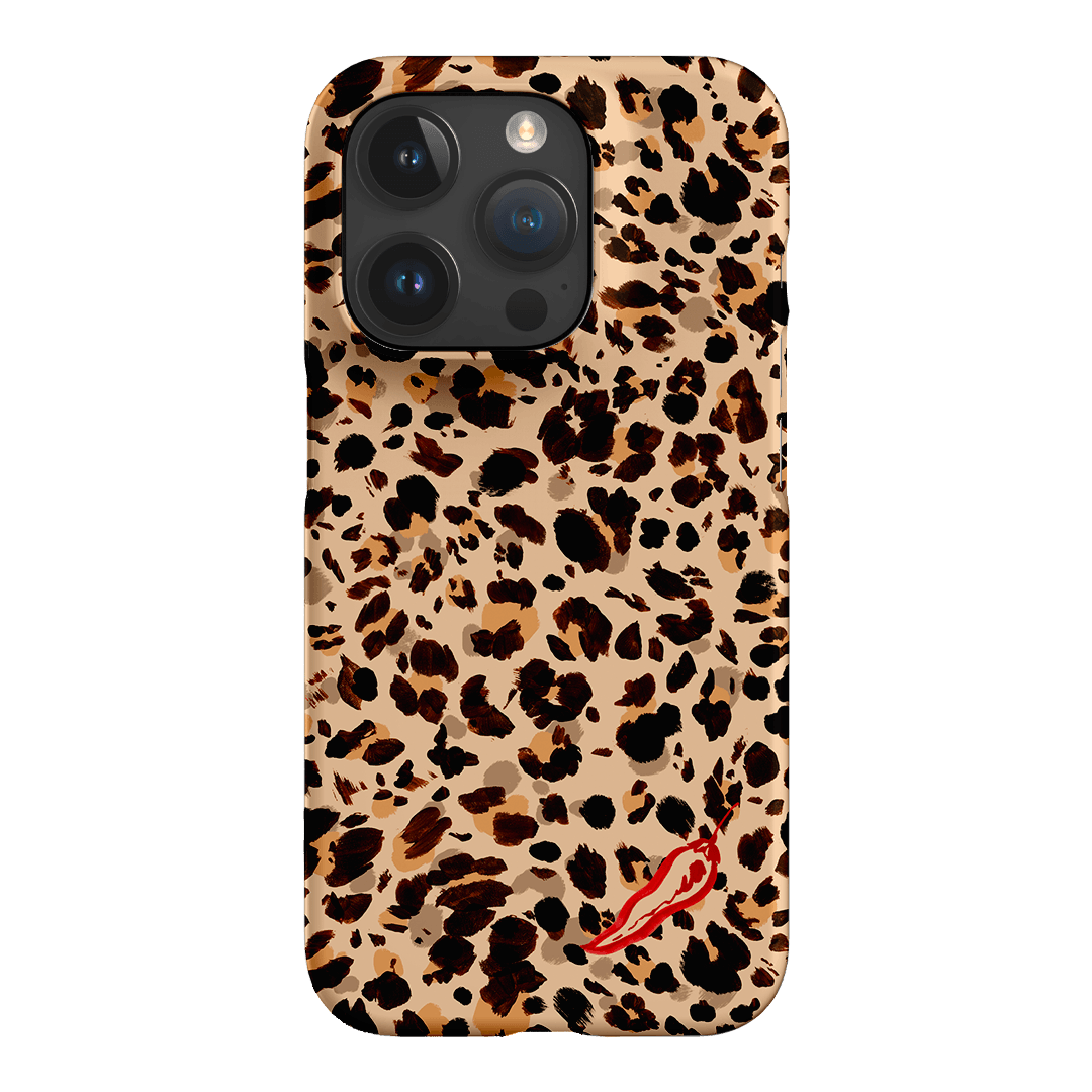 Chilli Leopard Printed Phone Cases iPhone 15 Pro / Snap by Charlie Taylor - The Dairy