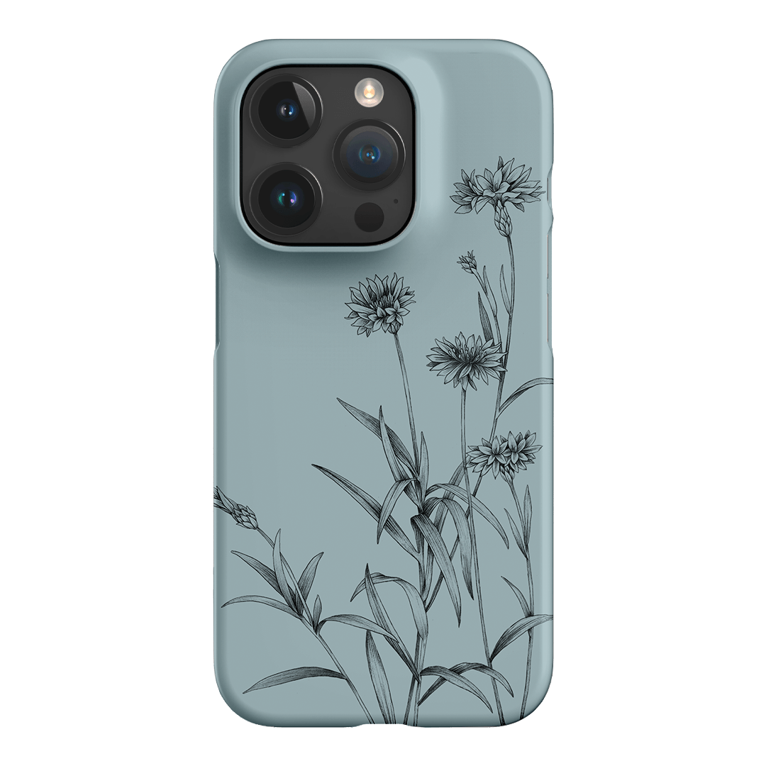 Cornflowers Study Printed Phone Cases iPhone 15 Pro / Snap by Typoflora - The Dairy