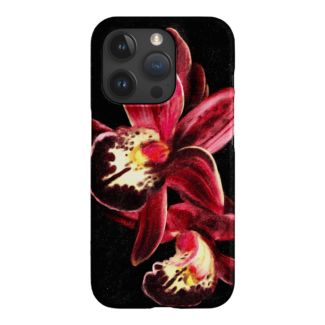 Deep Orchid Printed Phone Cases iPhone 15 Pro / Snap by Sally Hungerford - The Dairy