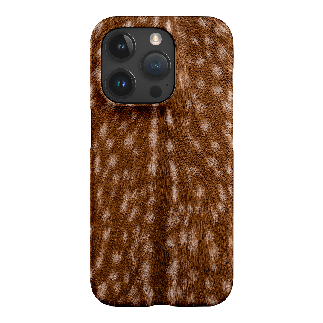 Fawn Ginger Printed Phone Cases iPhone 15 Pro / Snap by The Dairy - The Dairy