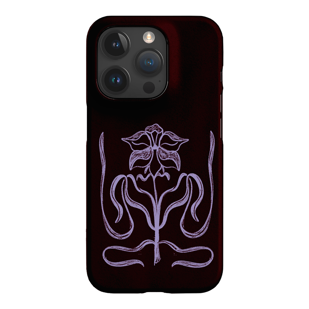 Growth Burgundy Printed Phone Cases by The Dairy - The Dairy