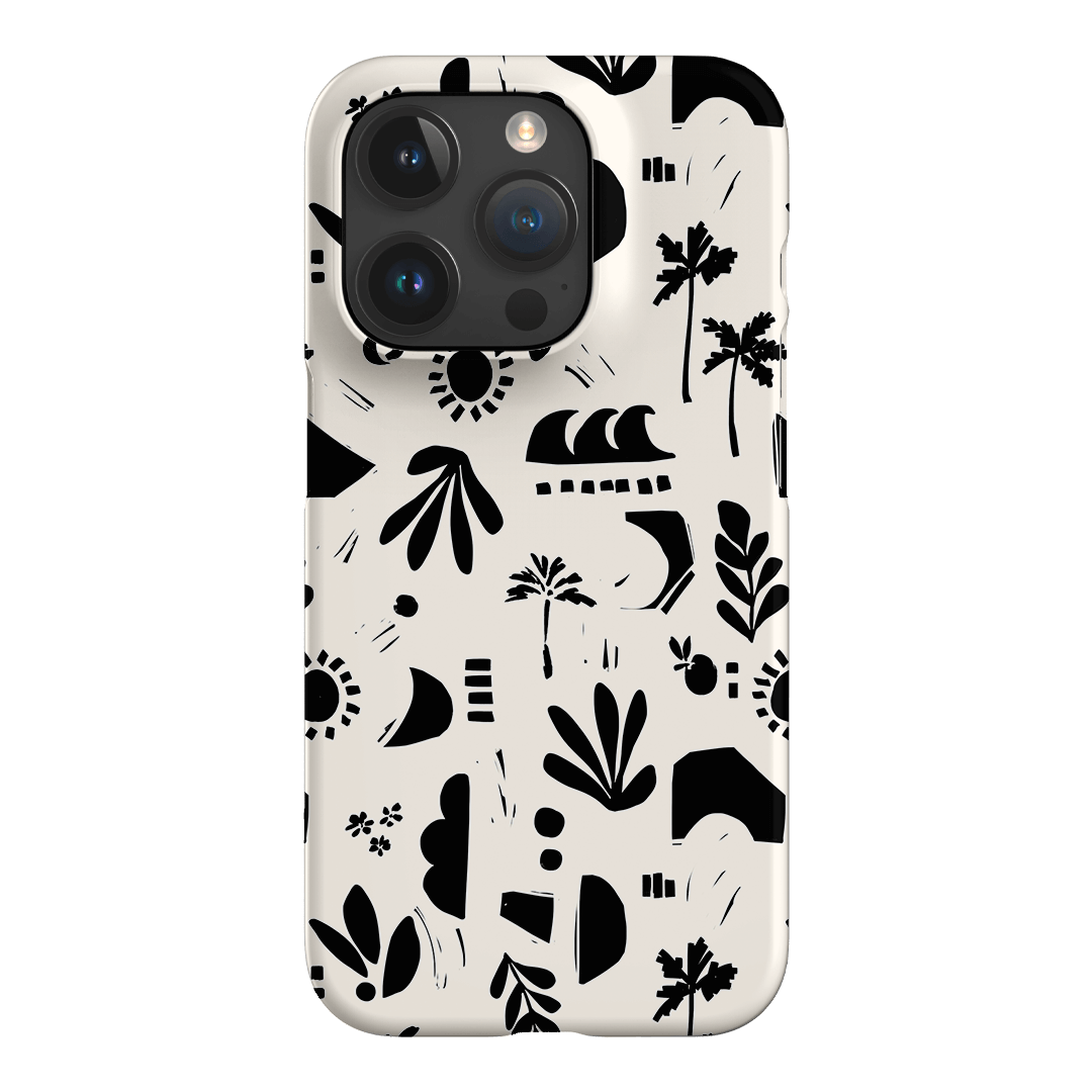 Inky Beach Printed Phone Cases iPhone 15 Pro / Snap by Charlie Taylor - The Dairy
